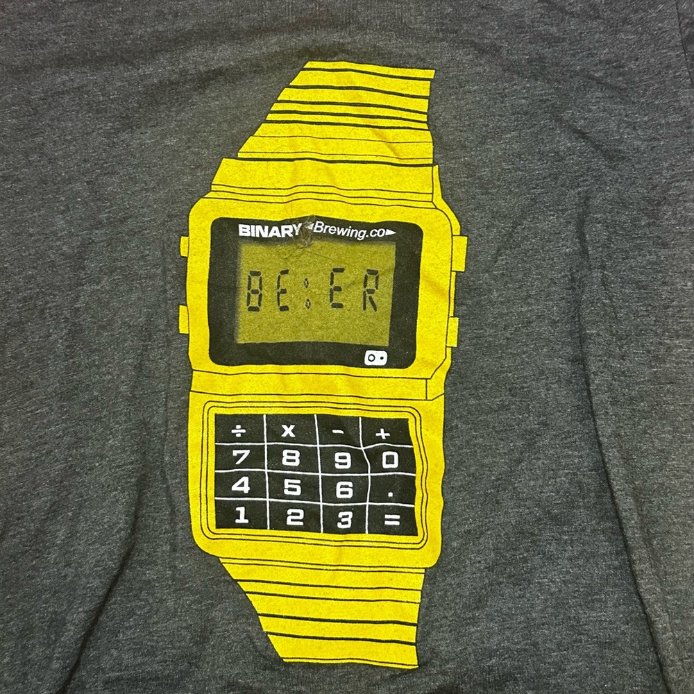 Binary Brewing BEER time Tee